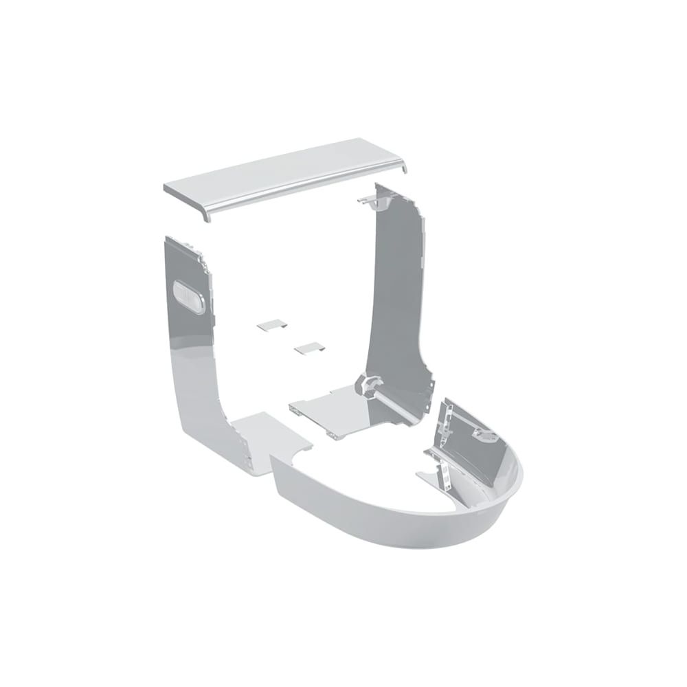 Geberit Set Designabdeckung für Geberit AquaClean Mera, Hochglanz verchromt... GEBERIT-243102211 4025416317791 (Abb. 2)