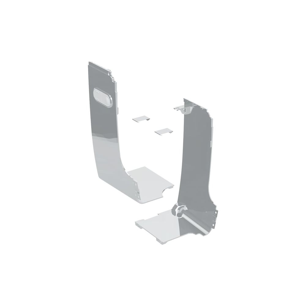 Geberit Set Designabdeckung seitlich für Geberit AquaClean Mera, Hochglanz verchromt... GEBERIT-243200211 4025416428909 (Abb. 2)