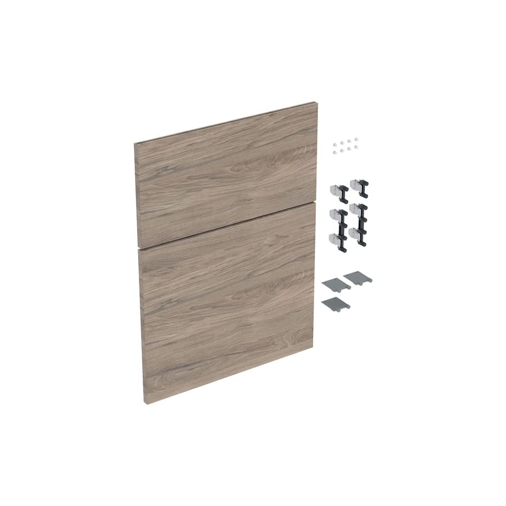 Geberit iCon Set Schubladenfronten für niedrigen Seitenschrank, 2 Schubladen, B 45cm... GEBERIT-245287001 4025410582430 (Abb. 2)