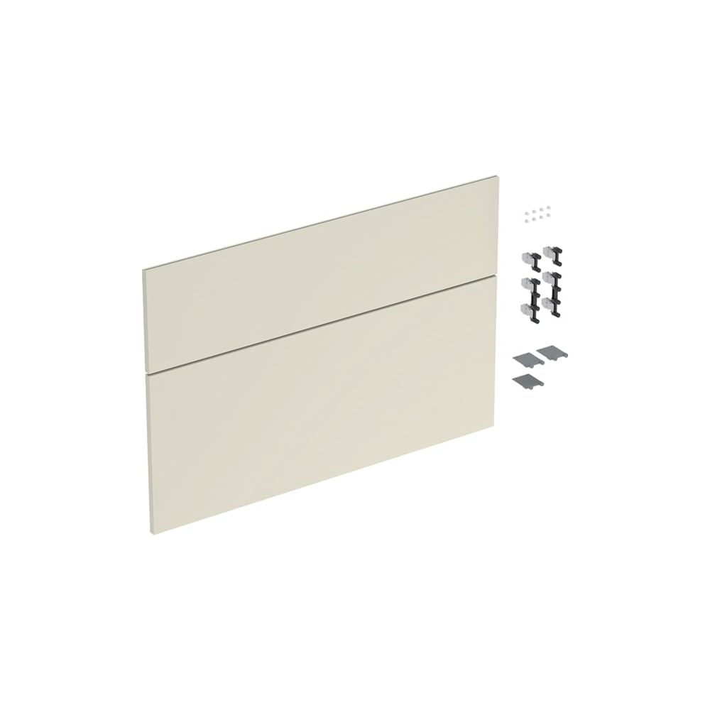 Geberit iCon Set Schubladenfronten für Unterschrank für Waschtisch, 2 Schubladen, B ... GEBERIT-245259001 4025410582157 (Abb. 2)