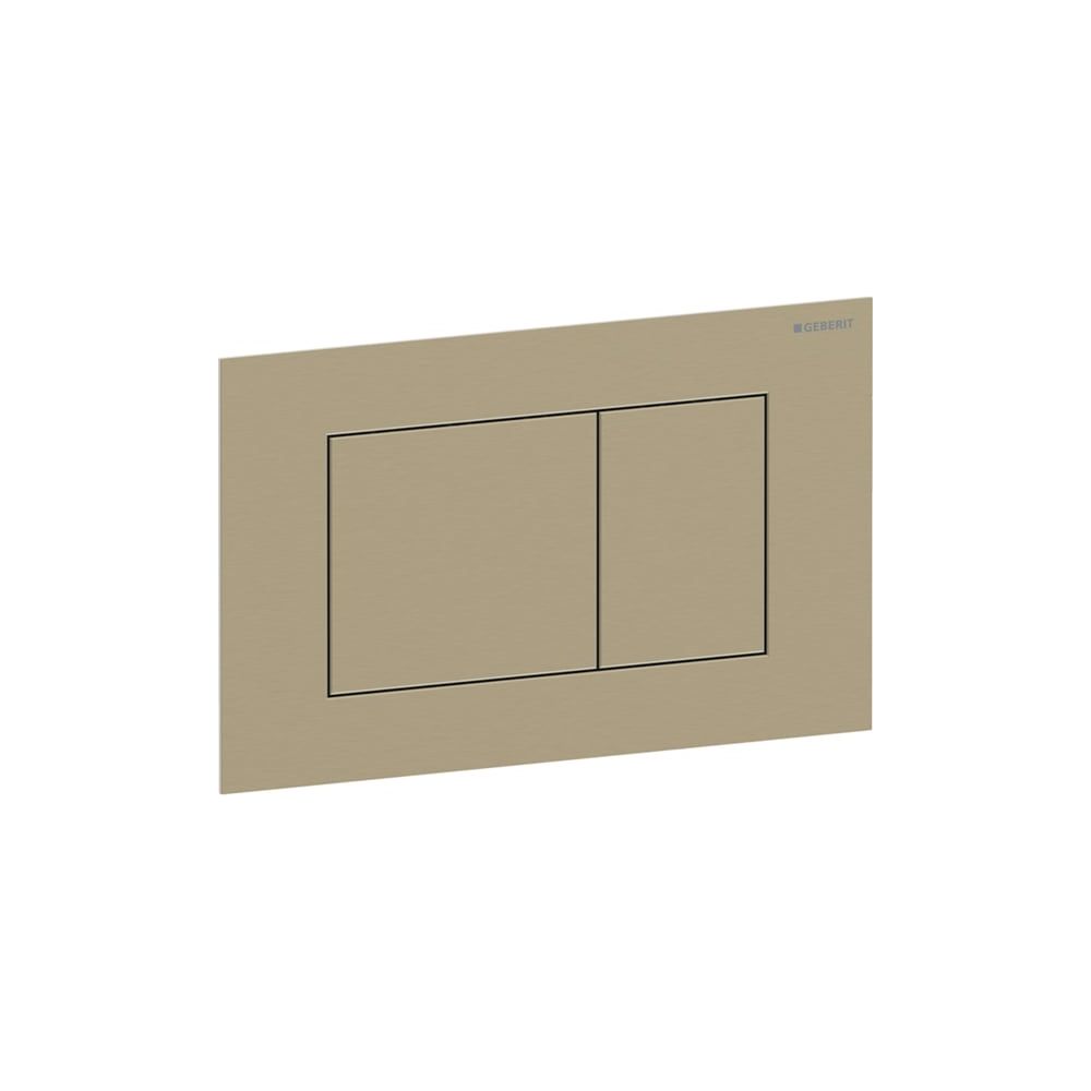 Geberit Sigma40 Betätigungsplatte, eckig, 2-Mengen-Spülung Platte, Taste Messing geb... GEBERIT-115629QF1 4064746006982 (Abb. 2)