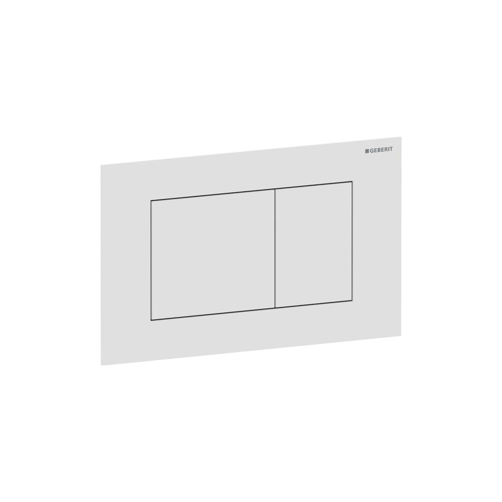 Geberit Sigma40 Betätigungsplatte, eckig, 2-Mengen-Spülung Platte, Taste Weiß matt, ... GEBERIT-115629JT1 4064746006906 (Abb. 2)