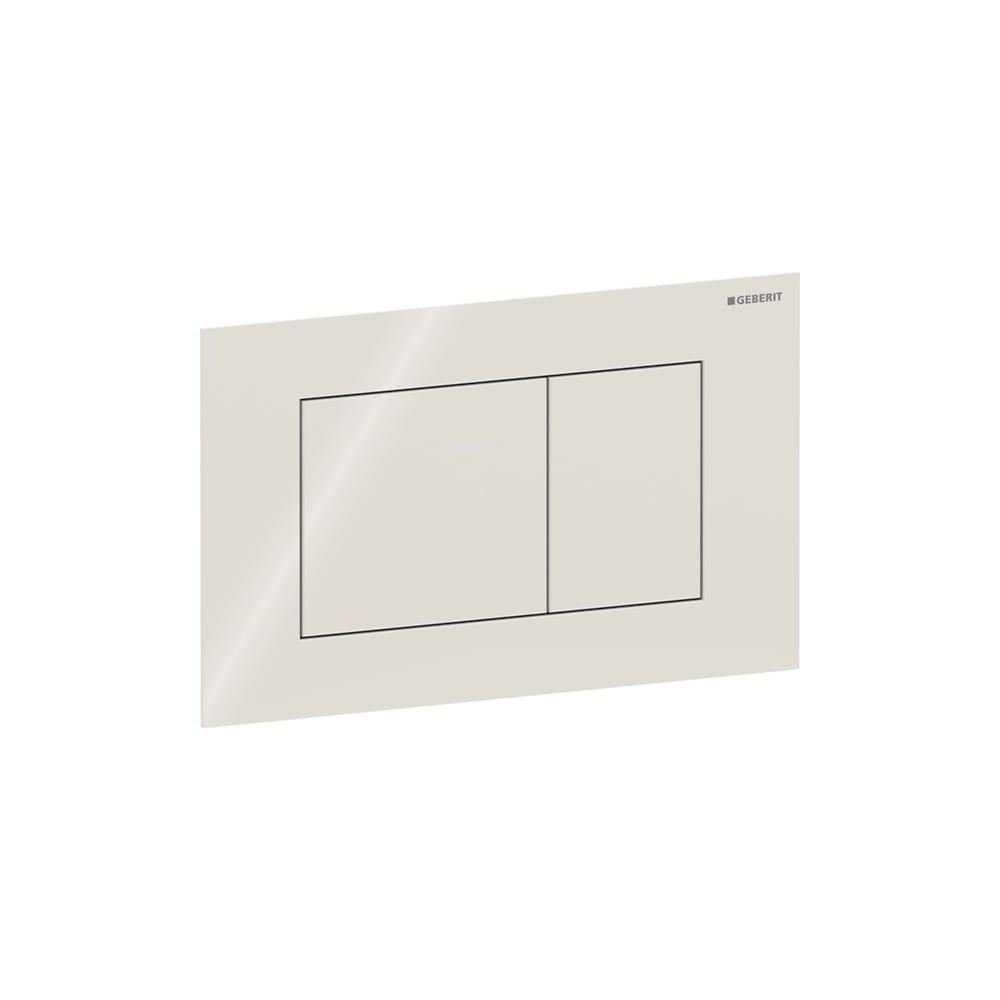 Geberit Sigma40 Betätigungsplatte, eckig, 2-Mengen-Spülung Platte, Taste Sandgrau, G... GEBERIT-115629JL1 4064746007064 (Abb. 2)
