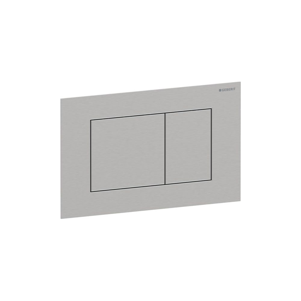 Geberit Sigma40 Betätigungsplatte, eckig, 2-Mengen-Spülung Platte, Taste gebürstet, ... GEBERIT-115629FW1 4064746006883 (Abb. 2)