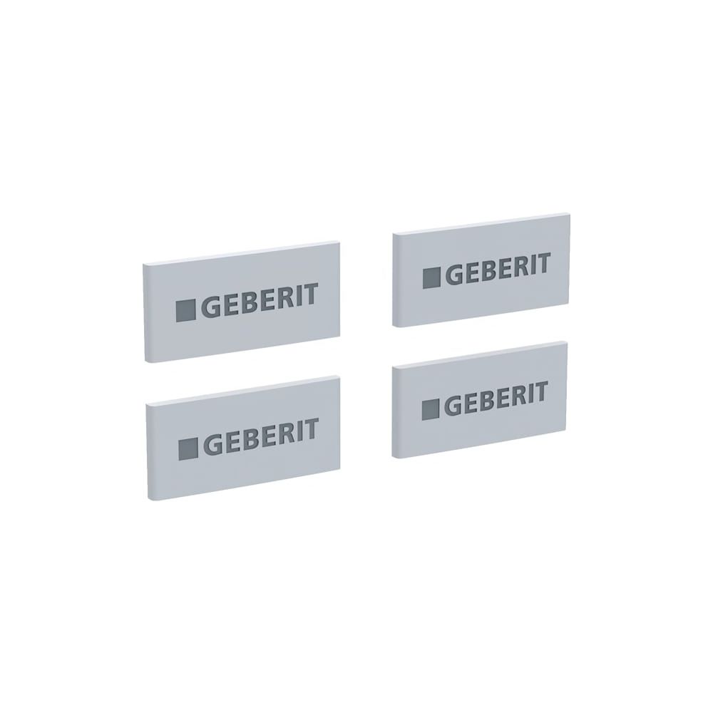Geberit Set Deckkappen für Scharniere, Geberit ONE Spiegelschrank, ab Baujahr 2021... GEBERIT-244911001 4025410934857 (Abb. 2)