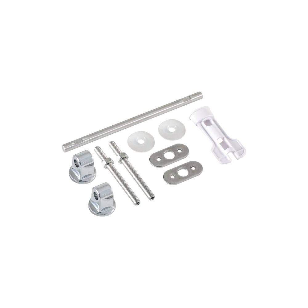 Geberit Set Scharniere mit Scharnierwelle für WC-Sitzring Befestigung von unten 2 St... GEBERIT-243916001 4025416351993 (Abb. 2)