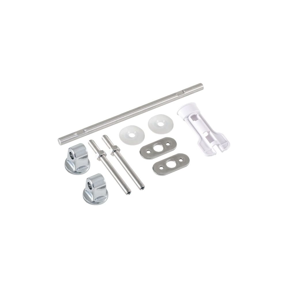 Geberit Set Scharniere mit Scharnierwelle für WC-Sitz Befestigung von unten 2 Stück... GEBERIT-243914001 4025416351962 (Abb. 2)