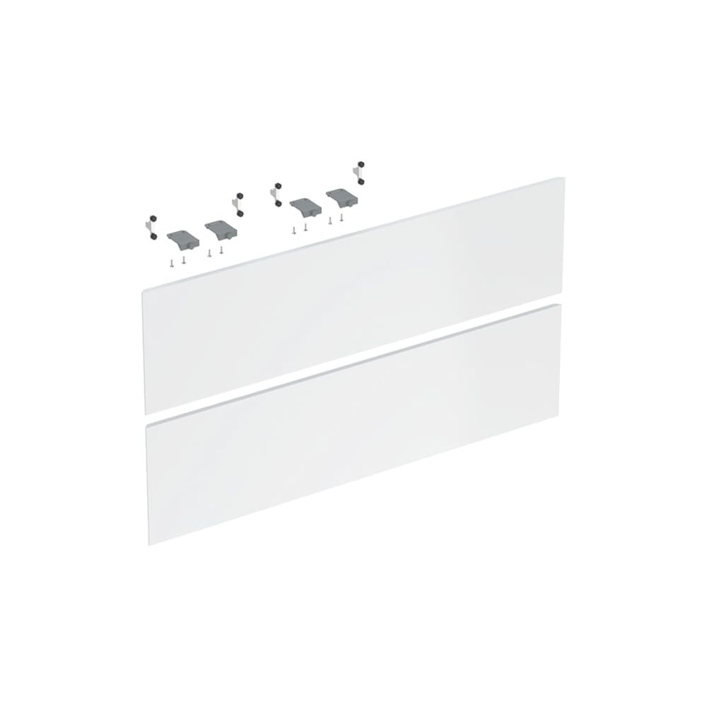 Set Schubladenfronten für ONE Unterschrank für Waschtisch, verkürzte Ausladung B 90c... GEBERIT-244564011 4025410772367 (Abb. 2)