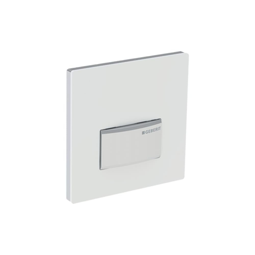 Geberit Typ 50 Drückerplatte für Urinalsteuerung mit pneumatischer Spülauslösung, Sq... GEBERIT-241916001 4025416737919 (Abb. 2)