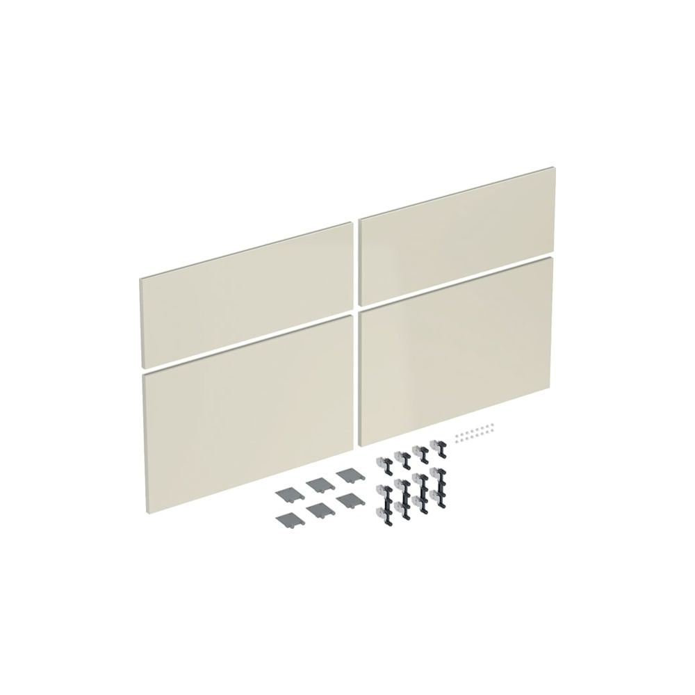 Geberit iCon Set Schubladenfronten für Unterschrank für Doppelwaschtisch, 4 Schublad... GEBERIT-245279001 4025410582355 (Abb. 2)