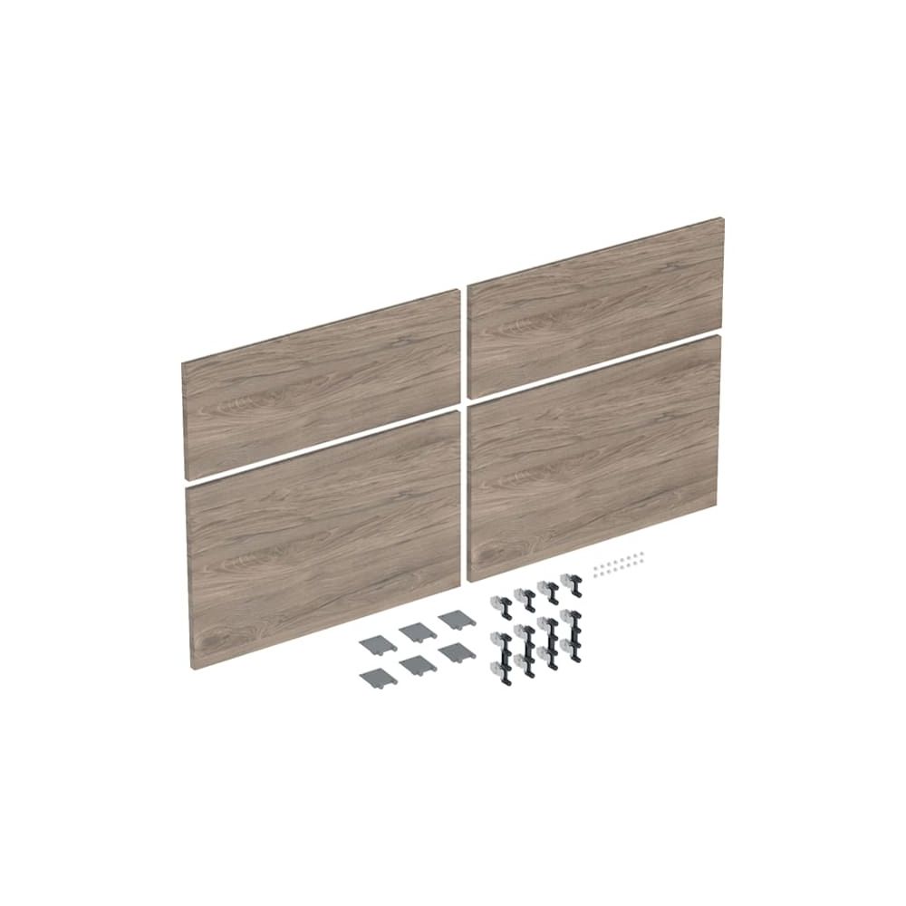 Geberit iCon Set Schubladenfronten für Unterschrank für Doppelwaschtisch 4 Schublade... GEBERIT-245280001 4025410582362 (Abb. 2)