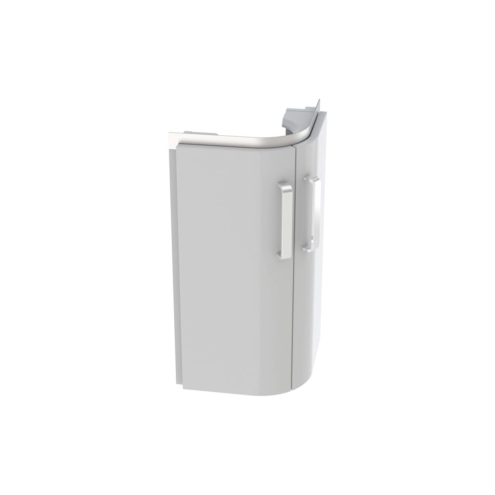 Geberit Renova Compact Unterschrank, Eckhandwaschbecken, 2 Türen 42,5x60,4x33cm Hell... GEBERIT-862133000 4022009328998 (Abb. 2)