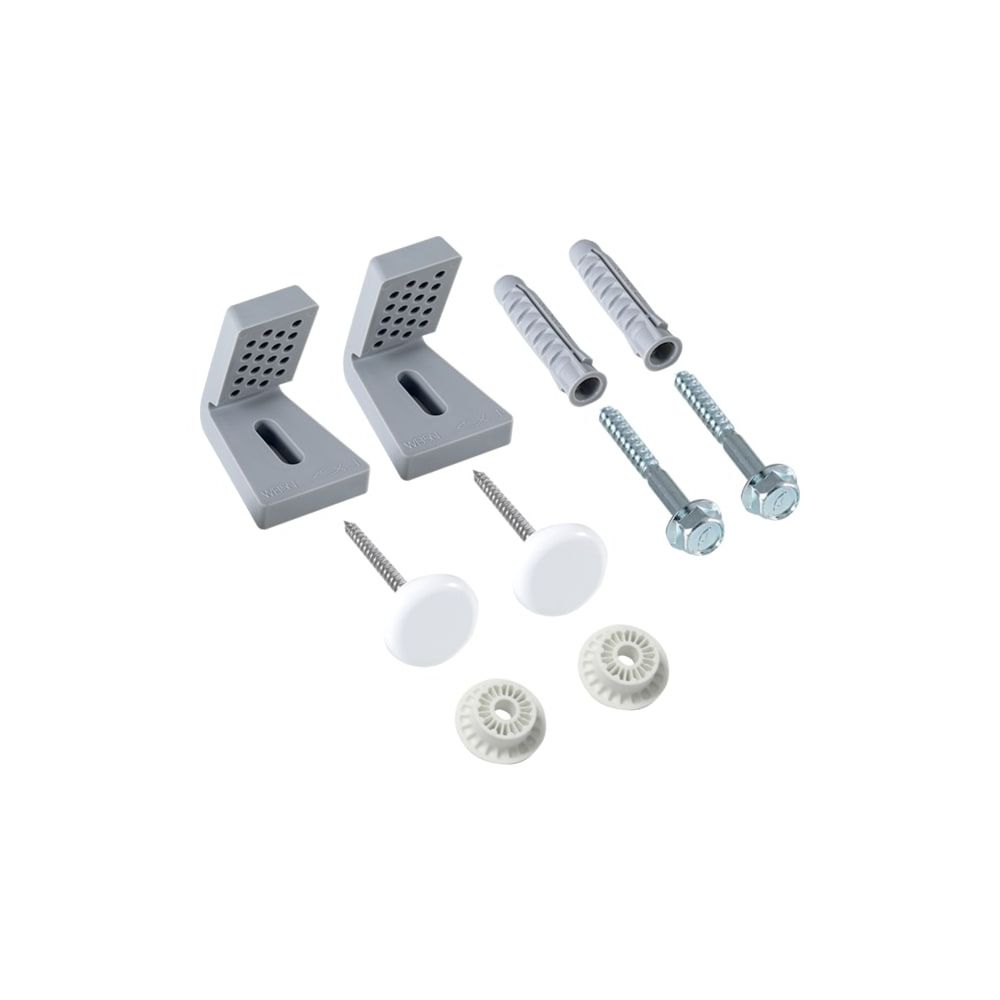 Geberit Befestigungsmaterial für Stand-WC und Standbidet, Befestigung an Boden... GEBERIT-597175000 4022009265323 (Abb. 2)