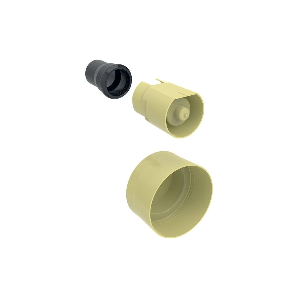 Geberit GIS Schutz- und Markierstopfen Set mit Spülbogenverlängerung 45mm PE-HD 2403... GEBERIT-240303002 4064746031984 (Abb. 2)