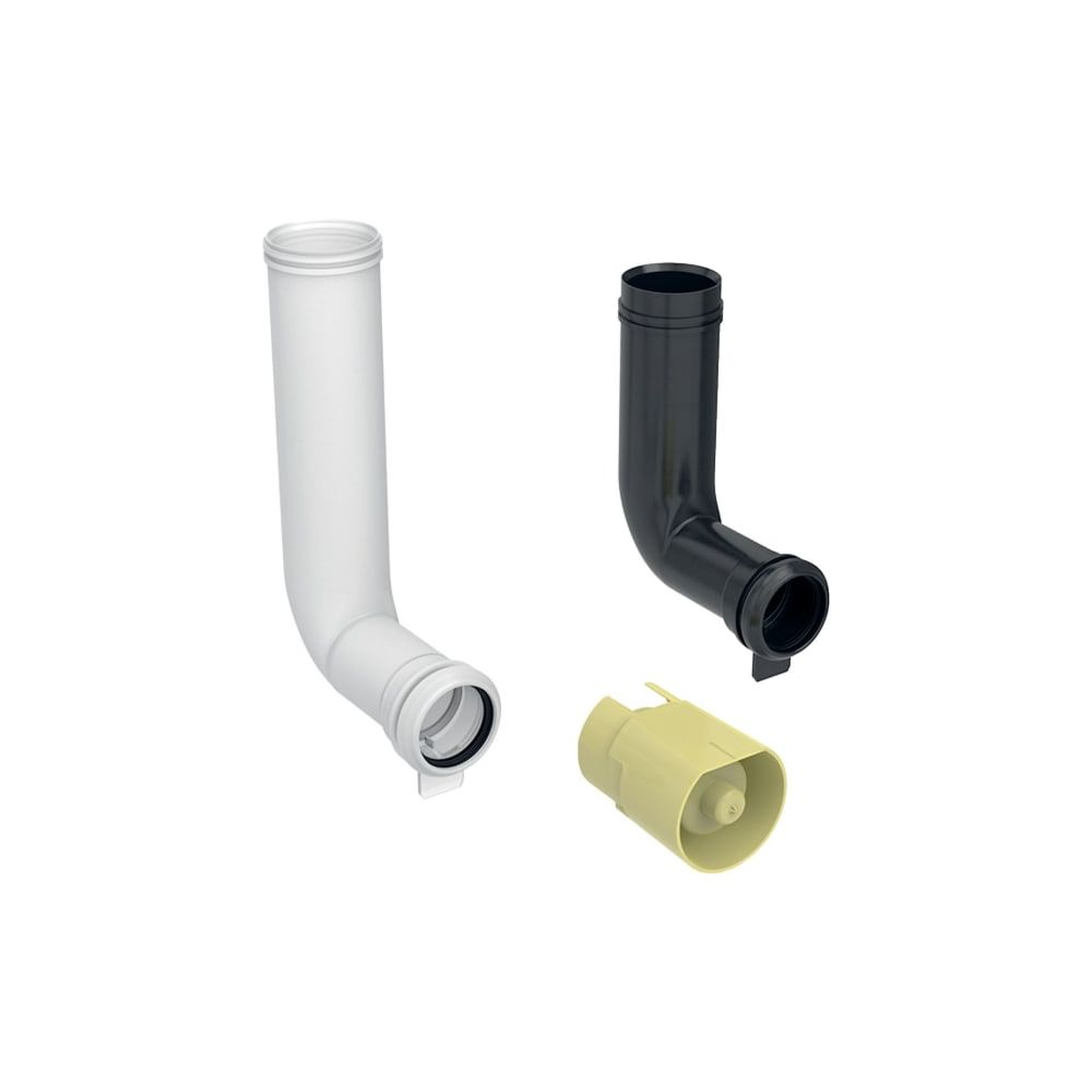 Geberit Spülbogen-Set für Duofix, 56mm, 90 Grad, 243872002... GEBERIT-243872002 4064746032035 (Abb. 2)