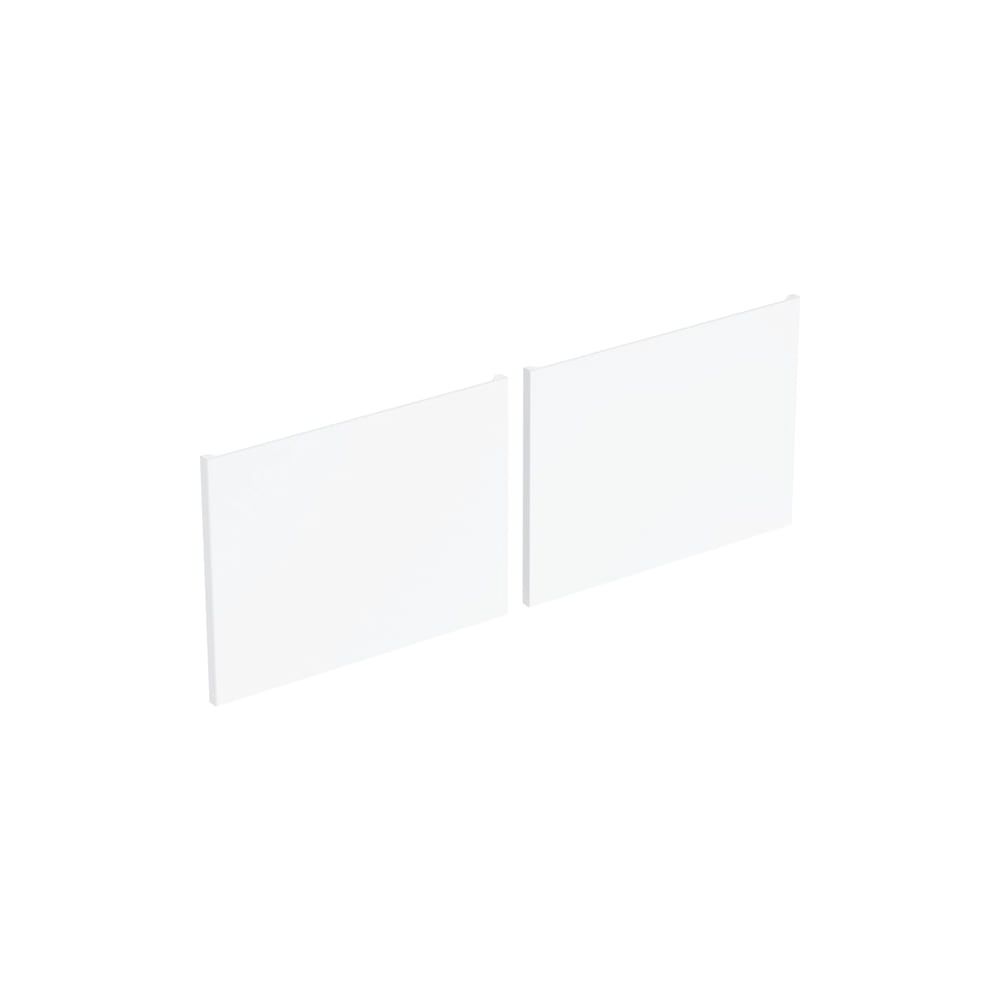 Geberit Set Schubladenfronten für Unterschrank für Waschtisch schmaler Rand Weiß/lac... GEBERIT-595970000 4022009373530 (Abb. 2)