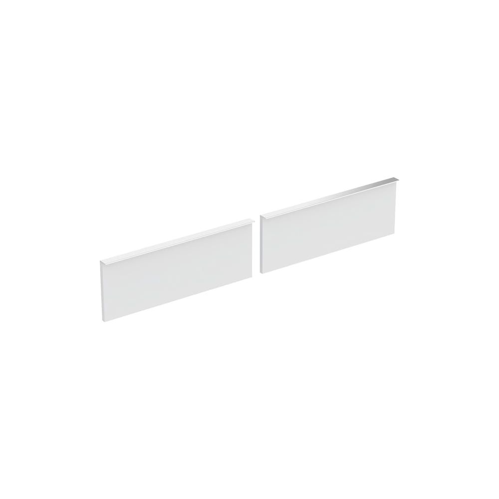 Geberit Set Schubladenfronten für iCon Unterschrank für Doppelwaschtisch, Weiß, Brei... GEBERIT-598817000 4022009318913 (Abb. 2)