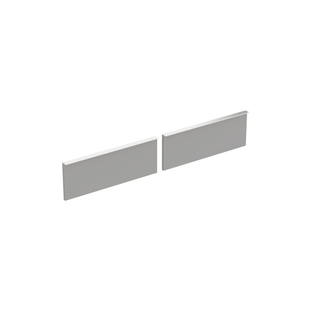 Geberit Set Schubladenfronten für iCon Unterschrank für Doppelwaschtisch, Platin, Br... GEBERIT-598819000 4022009318937 (Abb. 2)