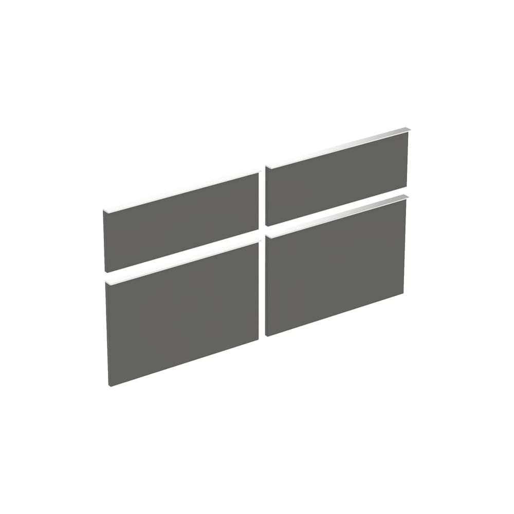 Geberit Set Schubladenfronten für iCon Unterschrank für Waschtisch, lava, Breite Was... GEBERIT-598763000 4022009338225 (Abb. 2)