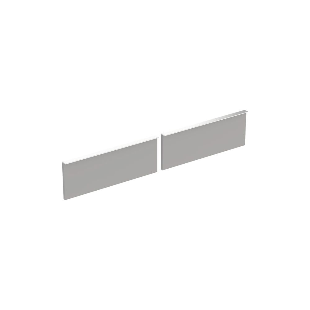Geberit Set Schubladenfronten für iCon Unterschrank für 2 Waschtische, Platin, Breit... GEBERIT-598836000 4022009319118 (Abb. 2)