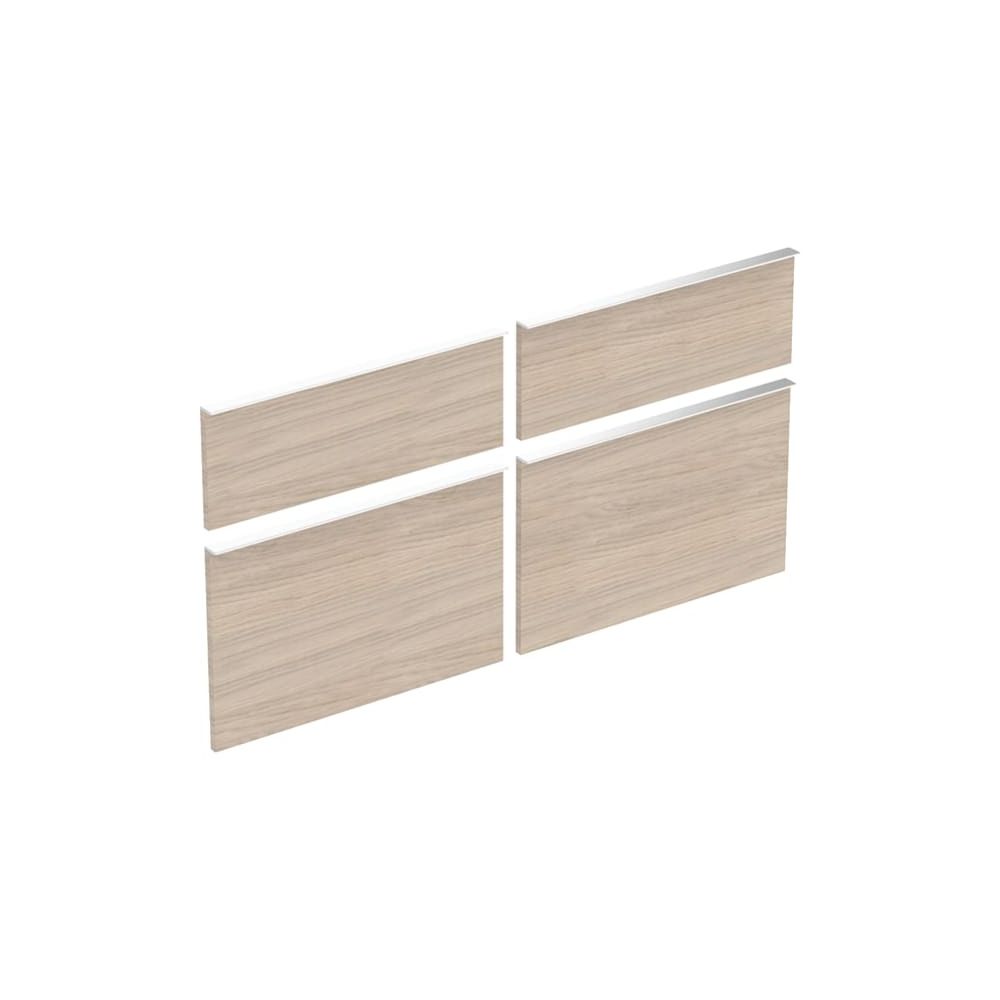 Geberit Set Schubladenfronten für iCon Unterschrank für Waschtisch Eiche natur/Melam... GEBERIT-598764000 4022009338232 (Abb. 2)