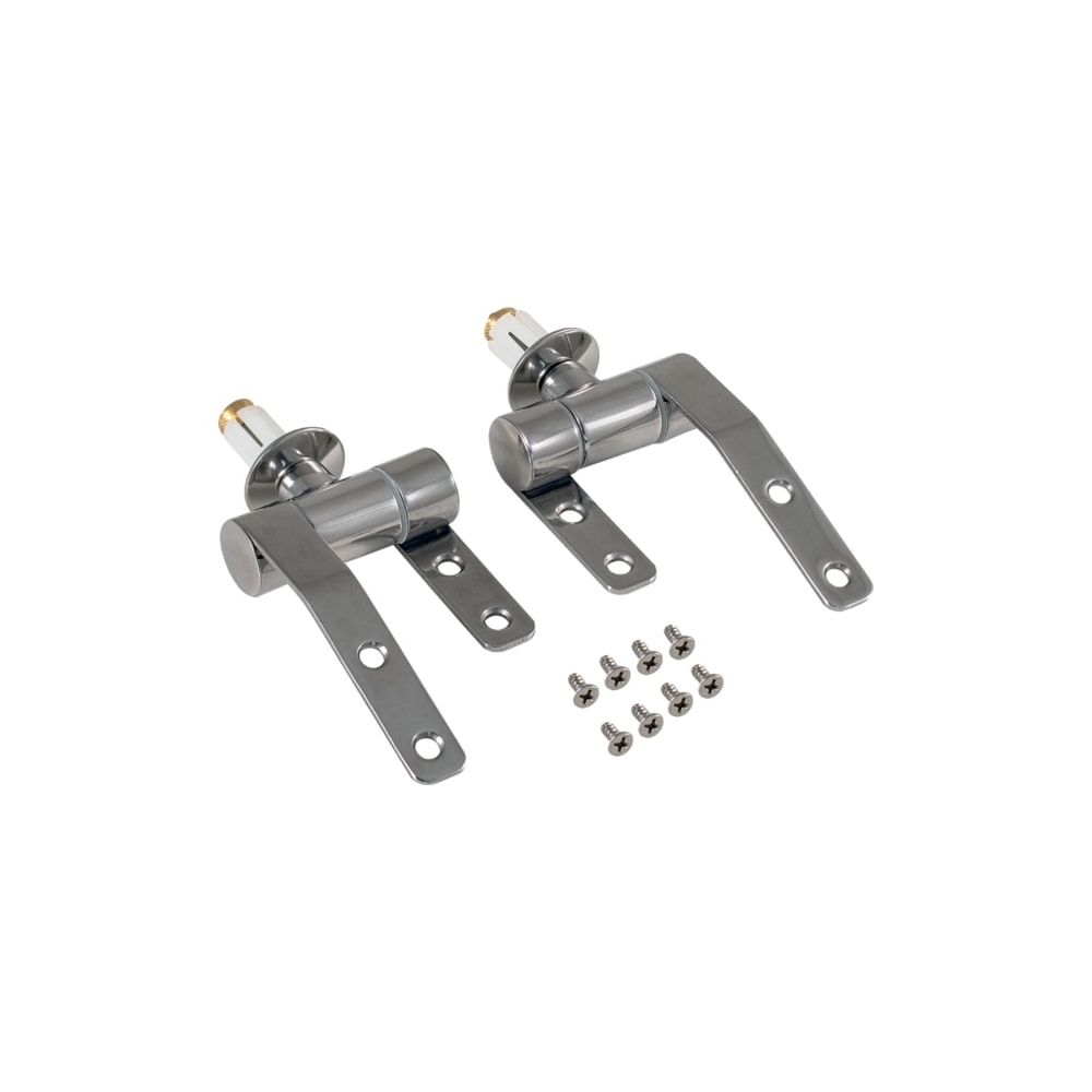 Geberit Set Scharniere für WC-Sitz Cassini, Cotta, Befestigung von oben... GEBERIT-598181000 4022009284041 (Abb. 2)