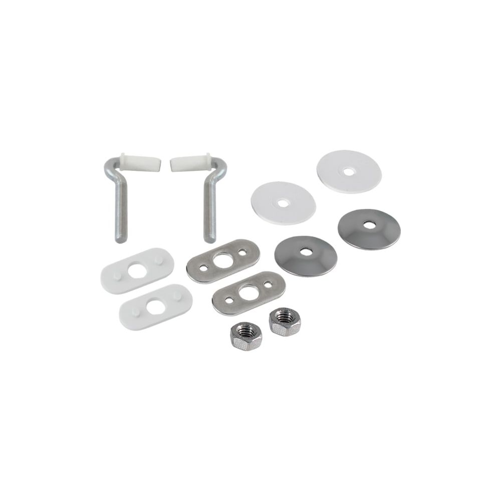 Geberit Set Scharniere für Bambini WC-Sitz Befestigung von unten, 2 Stück... GEBERIT-598015000 4022009195354 (Abb. 2)