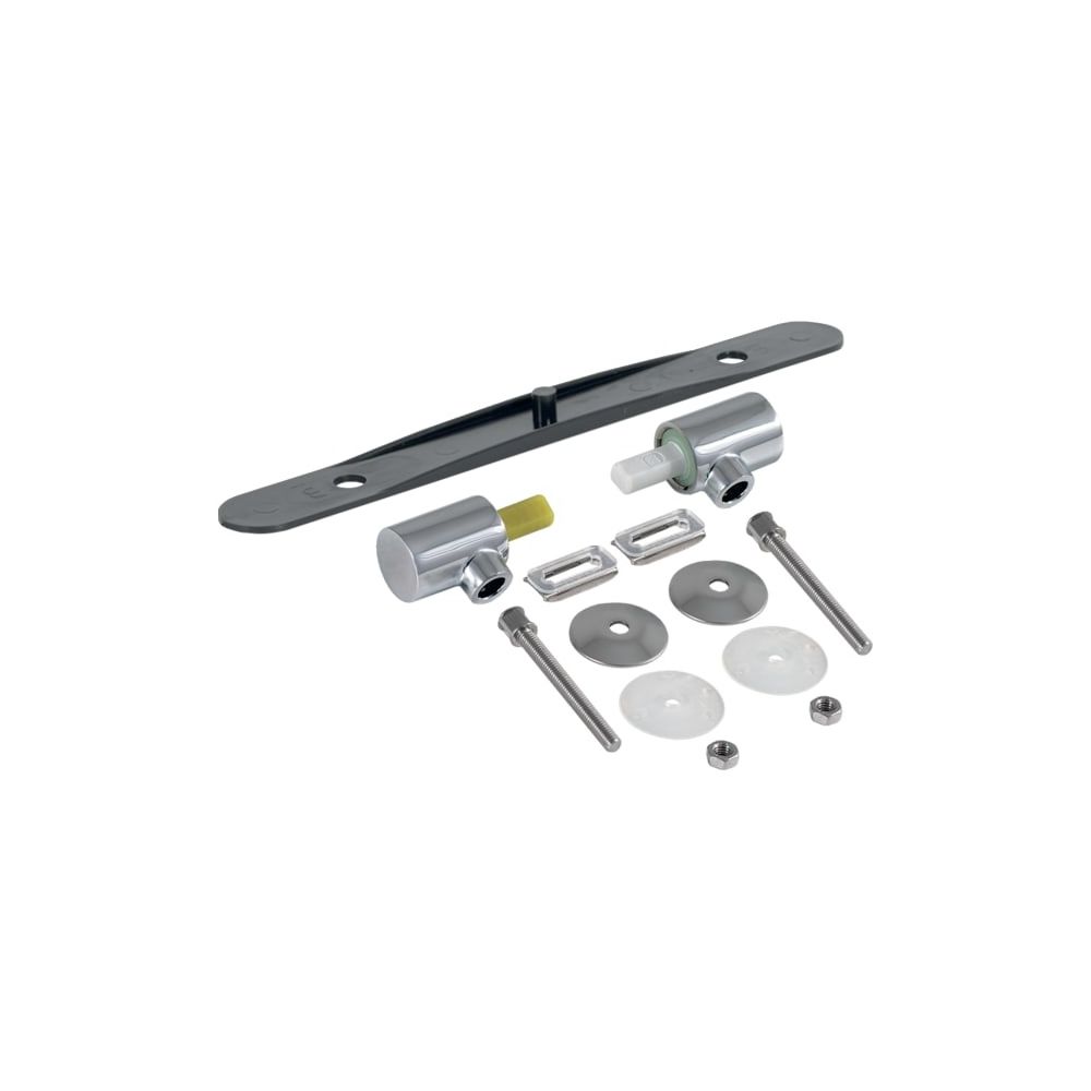 Geberit Set Scharniere für Bambini WC-Sitz mit Stützfunktion, Befestigung von unten,... GEBERIT-598016000 4022009319996 (Abb. 2)