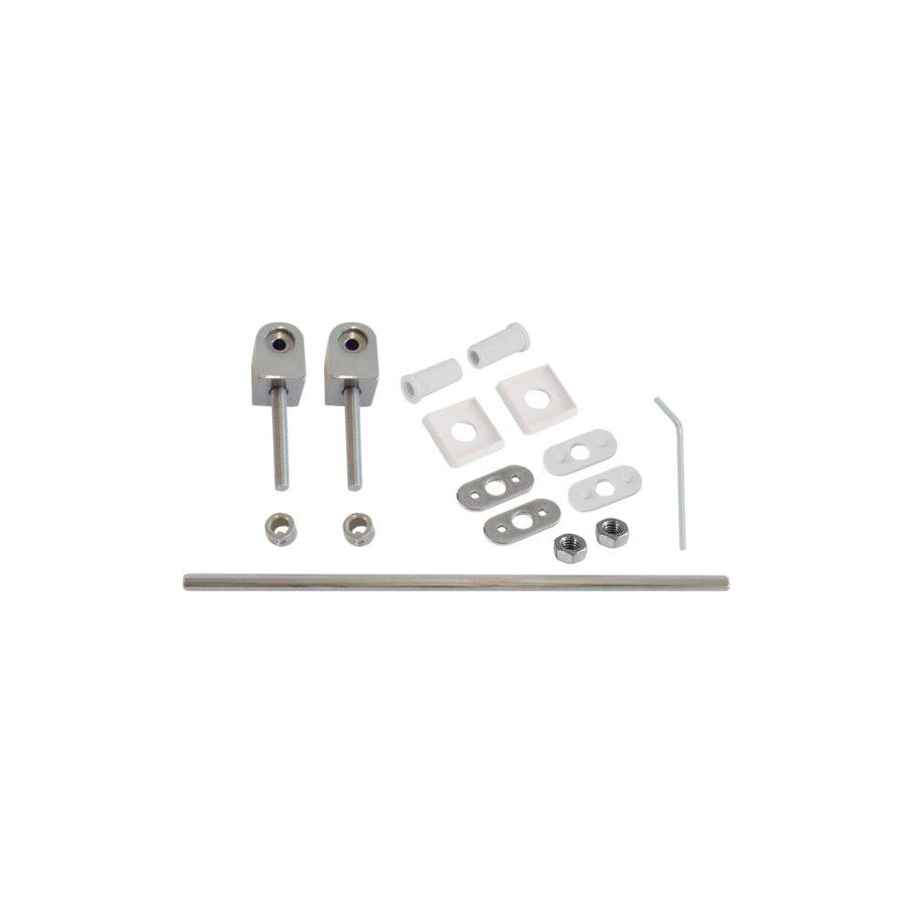 Geberit Renova Comfort Set Scharniere für WC-Sitz Befestigung von unten, 2 Stück... GEBERIT-598070000 4022009318197 (Abb. 2)