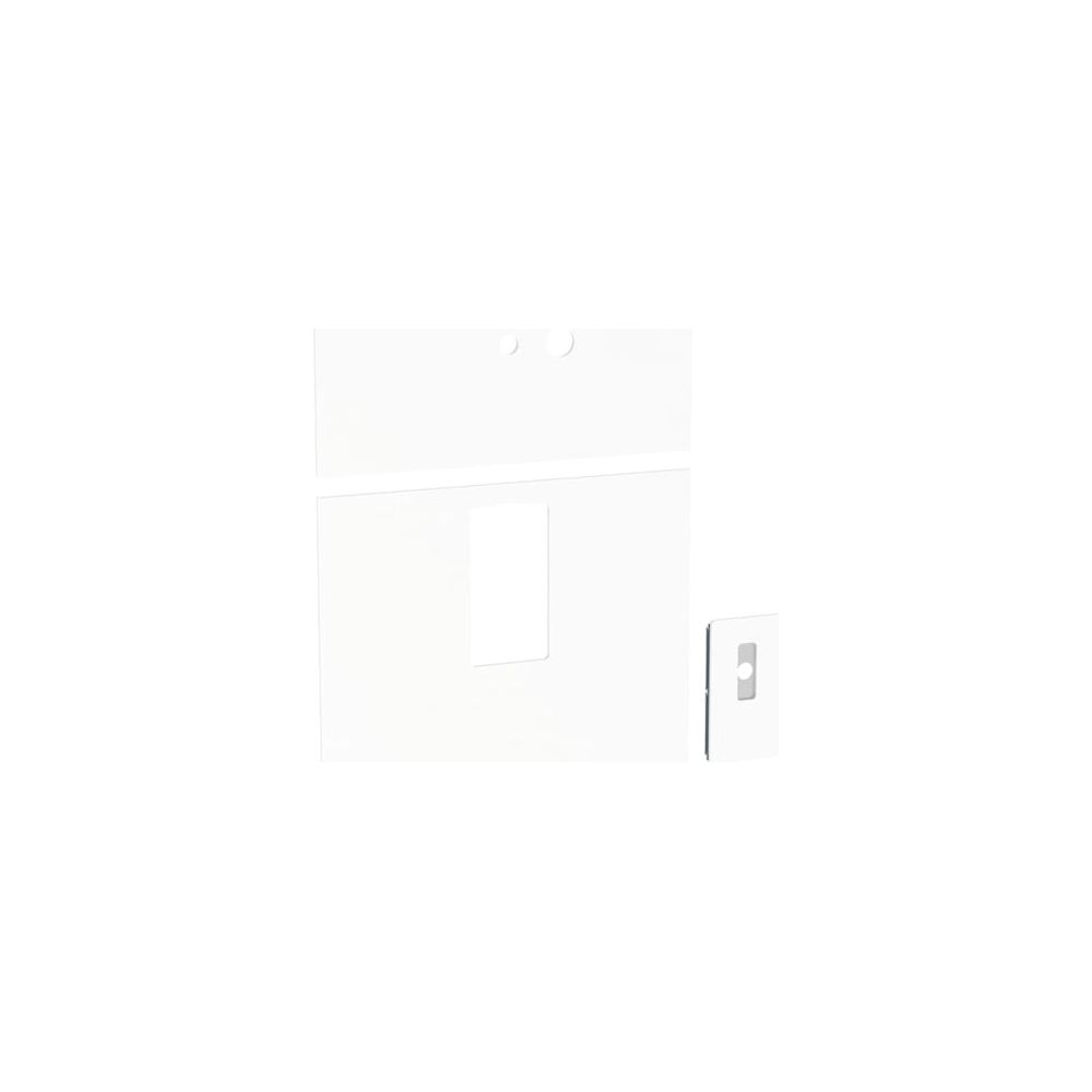 Geberit Frontverkleidung für Monolith Sanitärmodul für Waschtisch, Breite 73cm, für ... GEBERIT-242700SI1 4025416562108 (Abb. 2)