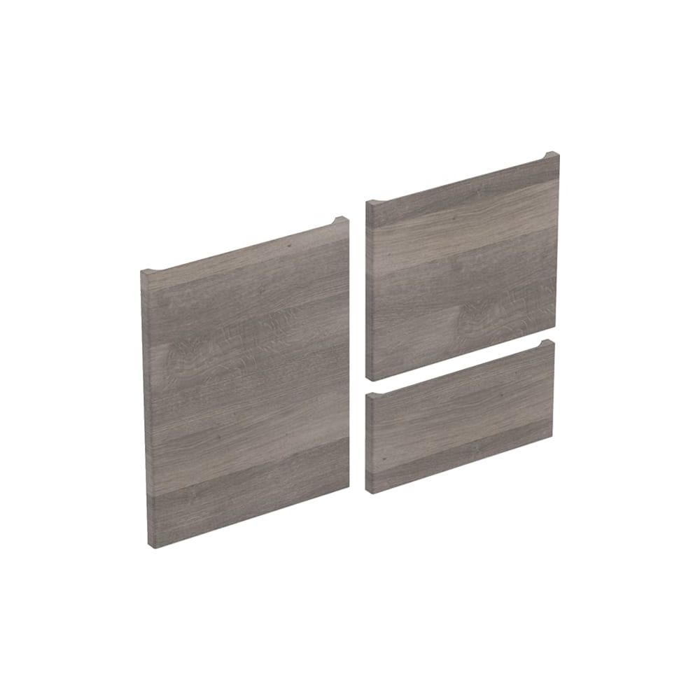 Geberit Set Schubladenfront, 2 Türen für Renova Plan Seitenschrank Eiche... GEBERIT-595291000 4022009346183 (Abb. 2)