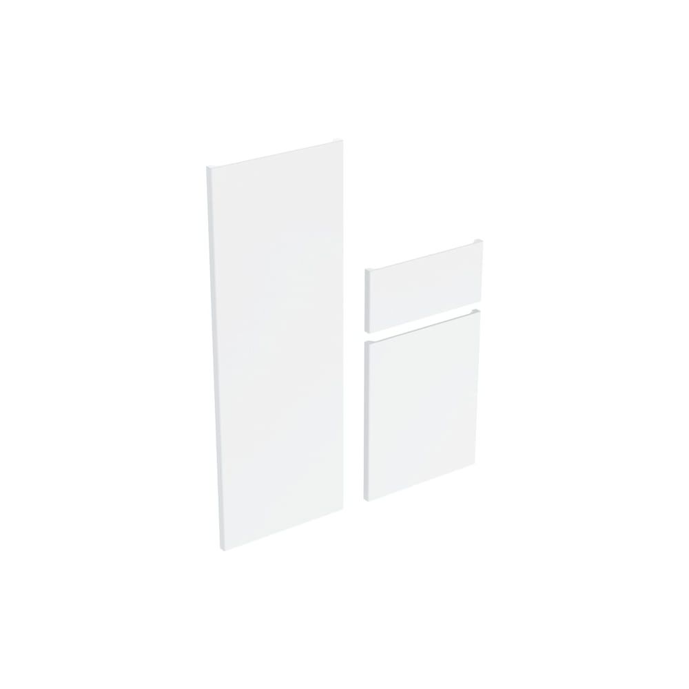 Geberit Set Schubladenfront, 2 Türen für Renova Plan Hochschrank, Weiß... GEBERIT-595300000 4022009346206 (Abb. 2)