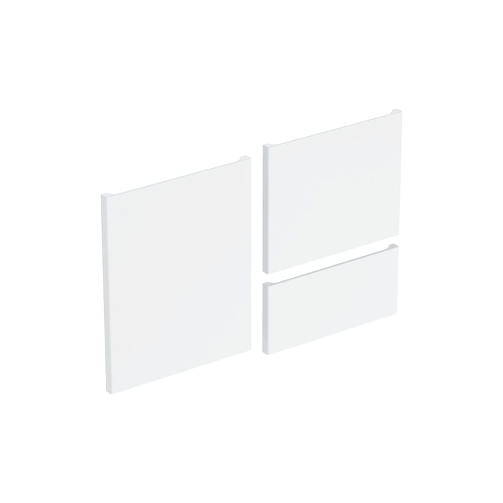 Geberit Set Schubladenfront, 2 Türen für Renova Plan Seitenschrank, Weiß... GEBERIT-595288000 4022009346152 (Abb. 2)