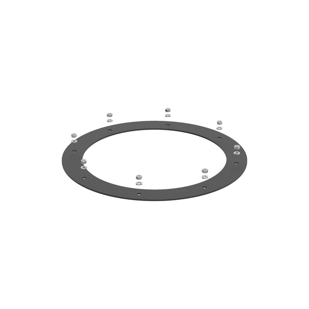 Geberit Set Flachdichtung für Geberit Pluvia Befestigungsflansch für Rinnen... GEBERIT-240408001 4025416047223 (Abb. 2)