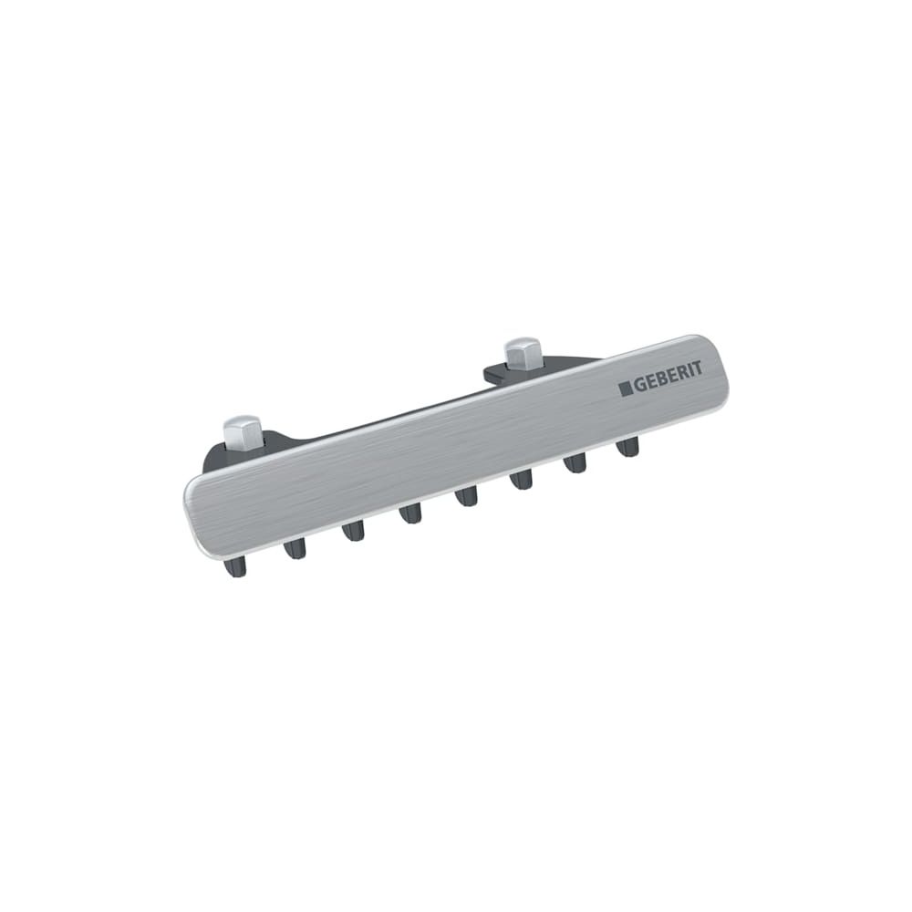 Geberit Ablaufblende mit Kammeinsatz, für Waschtisch verkürzte Ausladung Chrom gebür... GEBERIT-244293GH1 4025410715302 (Abb. 2)