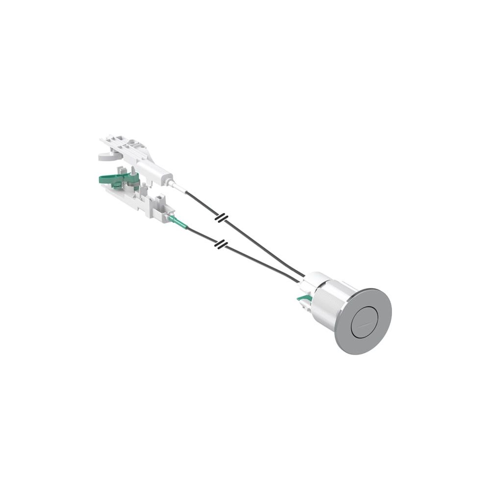 Geberit Drücker für WC-Steuerung mit Kabelzug, Kunststoff glanzverchromt, 242508211... GEBERIT-242508211 4025416106494 (Abb. 2)