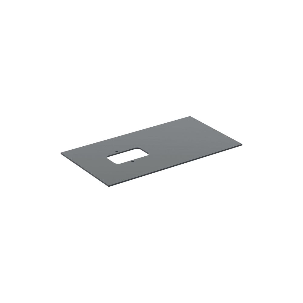 Geberit Glaseinlegeboden für Citterio Unterschrank für Aufsatzwaschtisch, Schwarz, 9... GEBERIT-595550000 4022009325874 (Abb. 2)