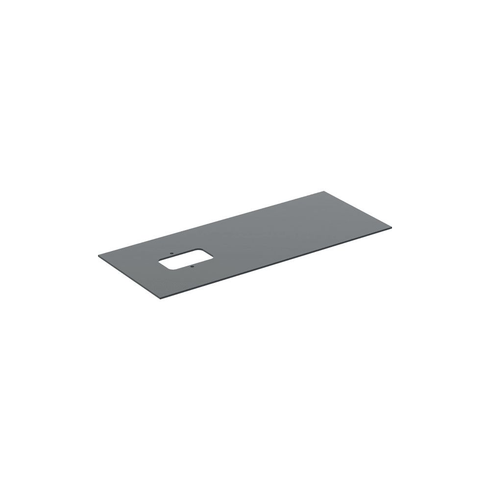 Geberit Glaseinlegeboden für Citterio Unterschrank für Aufsatzwaschtisch, Schwarz, 1... GEBERIT-595554000 4022009325898 (Abb. 2)
