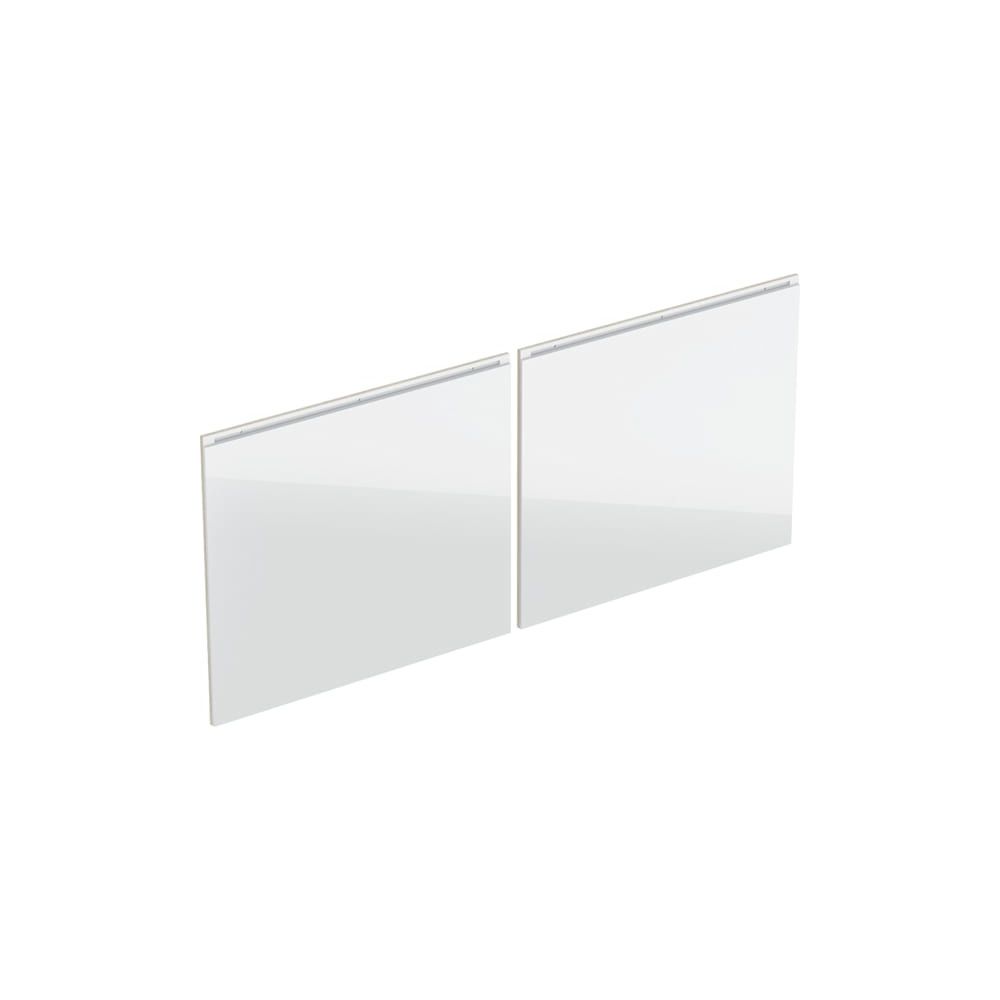Geberit Set Schubladenfronten für Unterschrank für Doppelwaschtisch, Weiß, Breite Wa... GEBERIT-243894011 4025416822073 (Abb. 2)