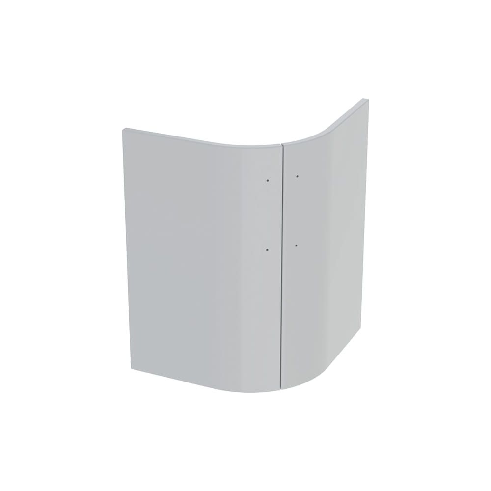 Geberit Set Türen für Eck-Unterschrank für Renova Compact, Hellgrau, 69cm, 595579000... GEBERIT-595579000 4022009334579 (Abb. 2)