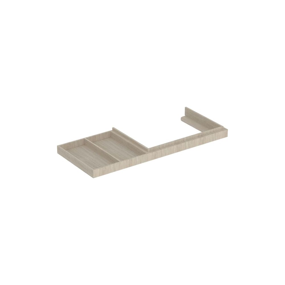 Geberit Waschtischrahmen für Citterio, Ablagefläche links, 118cm, Eiche beige, 59553... GEBERIT-595537000 4022009327045 (Abb. 2)