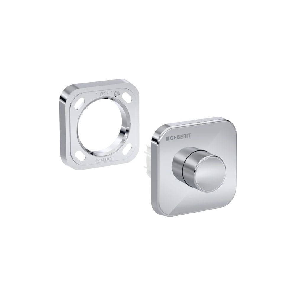 Geberit Handdrücker pneumatisch für Unterputz, Kunststoff, Hochglanz verchromt, 8885... GEBERIT-888544211 4025416086314 (Abb. 3)