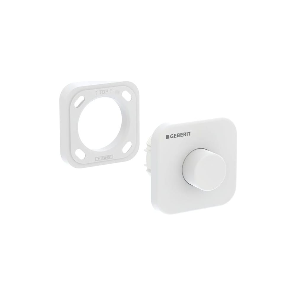 Geberit Handdrücker pneumatisch für Unterputz, Kunststoff, 25 N, Alpinweiß, 88854411... GEBERIT-888544111 4025416086291 (Abb. 4)