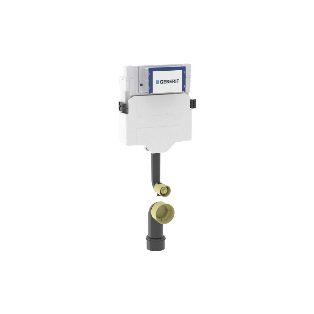 Geberit Sigma Unterputzspülkasten 12cm, 6 oder 3 Liter, Spülbogen gesteckt, mit Betä... GEBERIT-109302005 4025416724995 (Abb. 4)