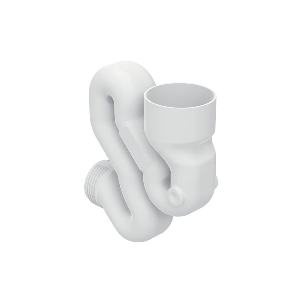 Geberit Schneckengeruchsverschluss für Urinal, PP, horizontal, DN 40-DN 50, 45mm, 24... GEBERIT-242029001 4025416861836 (Abb. 2)