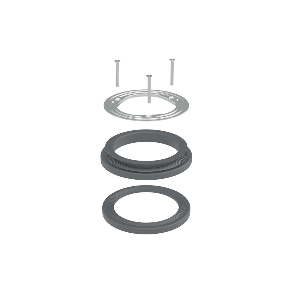 Geberit Klemmflansch für Duschwannenablauf, mit Profildichtung, d 90mm, 241997001... GEBERIT-241997001 4025416861744 (Abb. 2)