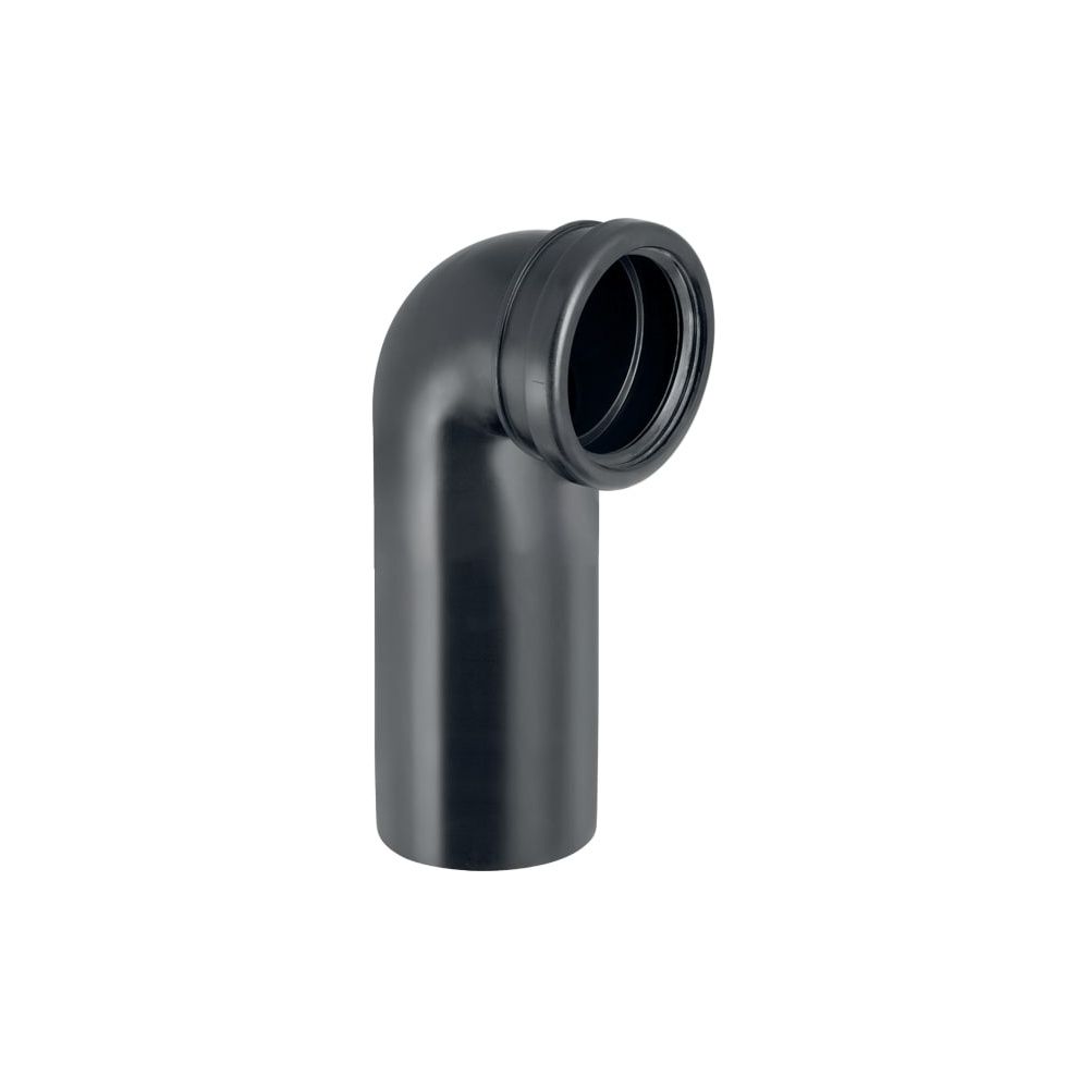 Geberit PE Anschlussbogen 90 Grad für Wand-WC, mit Erweiterung Außendurchmesser 90mm... GEBERIT-366925161 4025416030300 (Abb. 3)