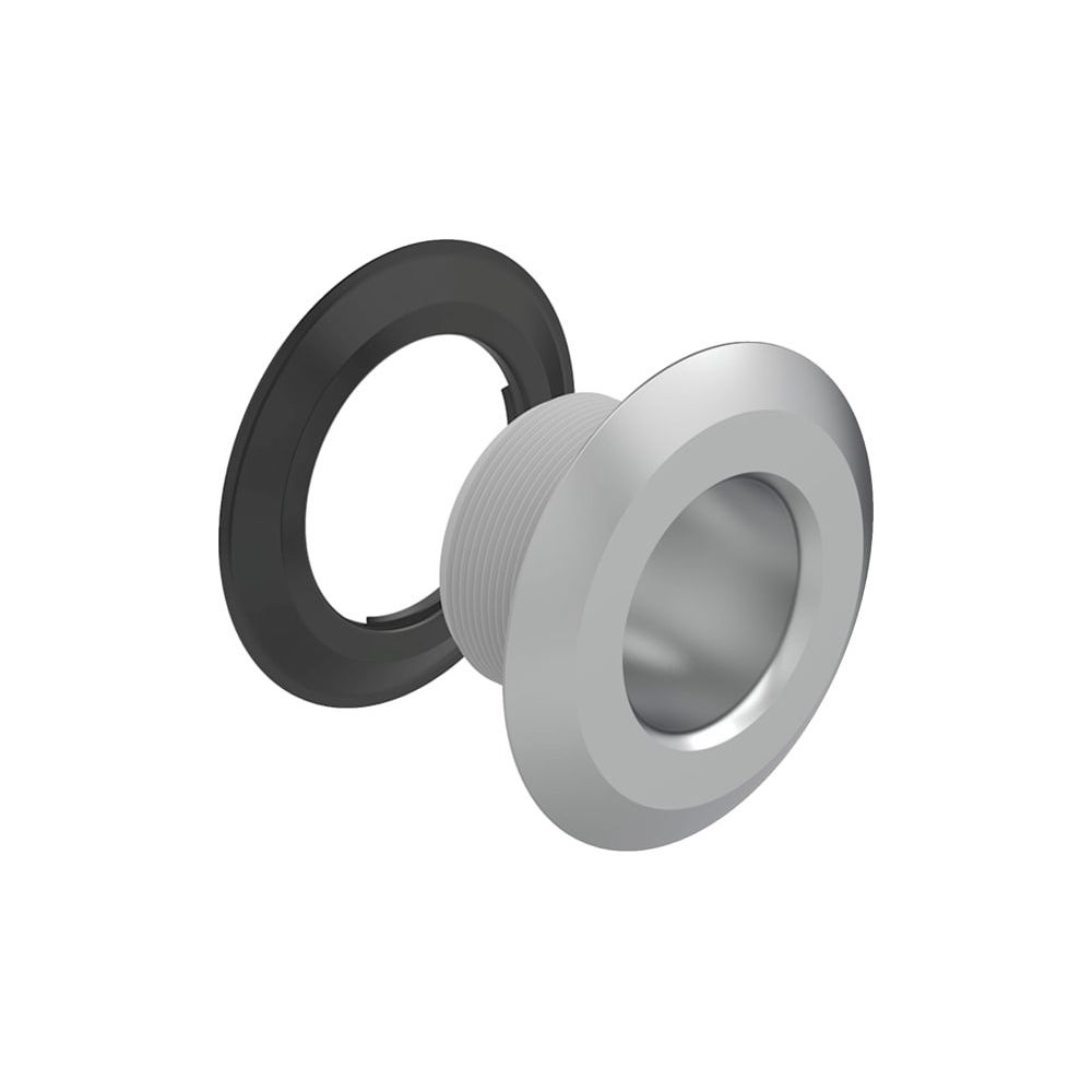 Geberit Flansch mit Schleifring für Badewannenablauf PushControl, 38mm, Mattverchrom... GEBERIT-241713461 4025416934141 (Abb. 2)