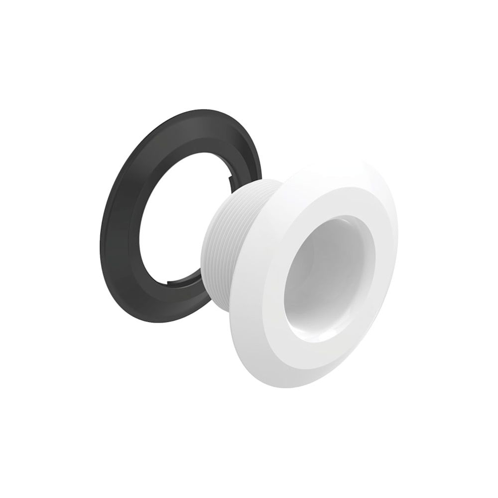 Geberit Flansch mit Schleifring für Badewannenablauf PushControl, 38mm, Alpinweiß, 2... GEBERIT-241713111 4025416934110 (Abb. 2)