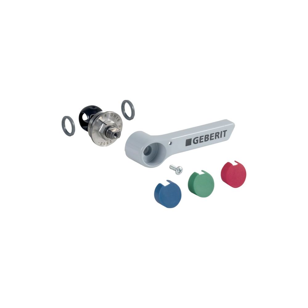 Geberit Set Oberteil mit Betätigungshebel, für Mapress Kugelhahn DN 25... GEBERIT-242549002 4025416301004 (Abb. 2)